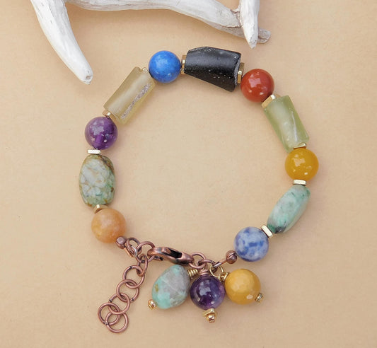 Chakra Gemstone Bracelet