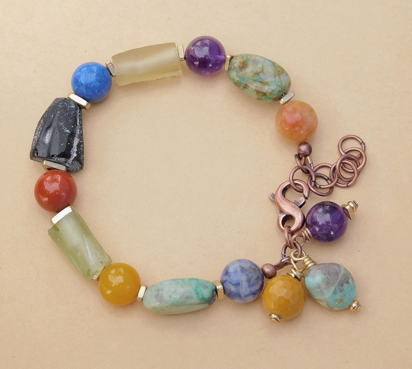 Chakra Gemstone Bracelet