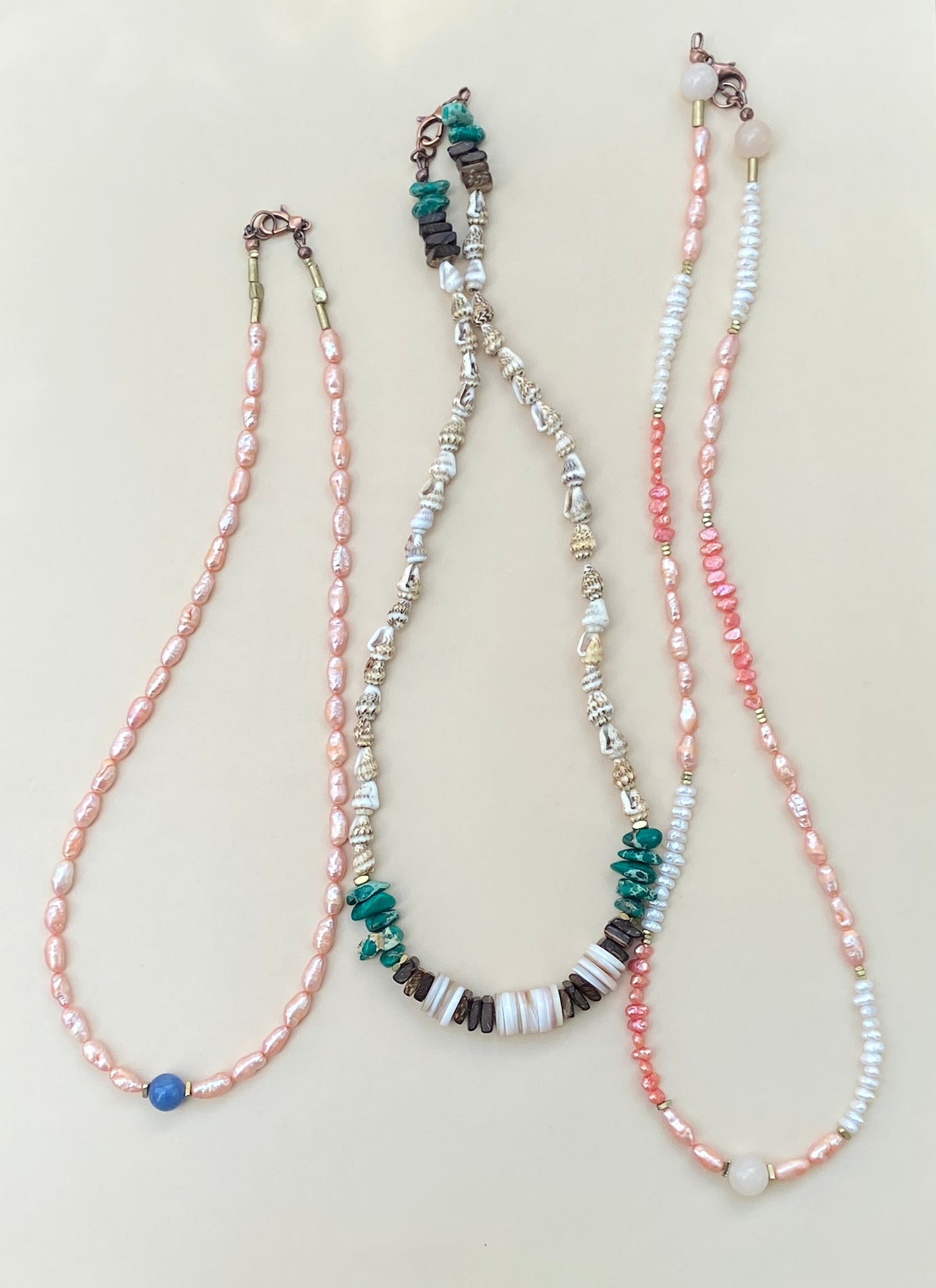 May Collab: Costal Boho Beauties Shells and Pearls