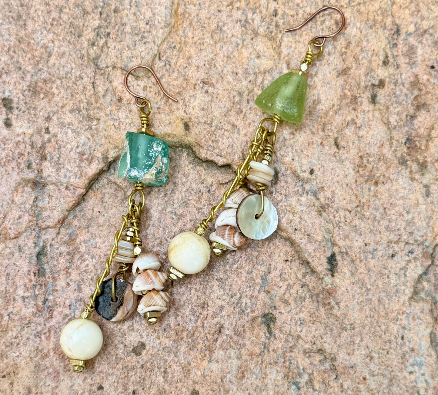 Coastal Earrings • Beach Vibes • Ocean Hues Jewelry
