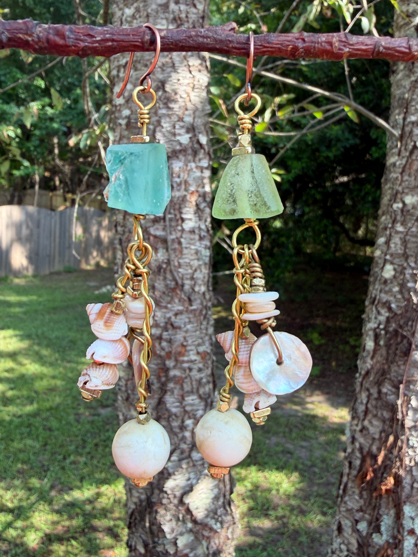 Coastal Earrings • Beach Vibes • Ocean Hues Jewelry