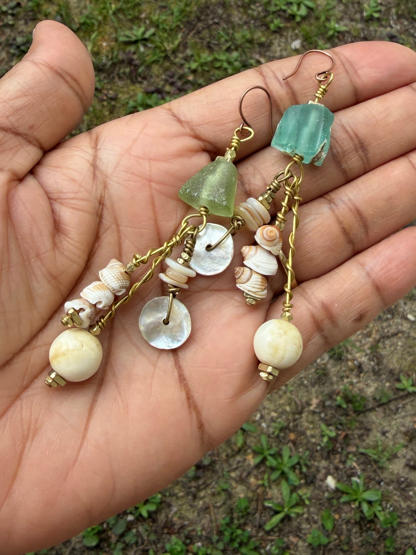 Coastal Earrings • Beach Vibes • Ocean Hues Jewelry
