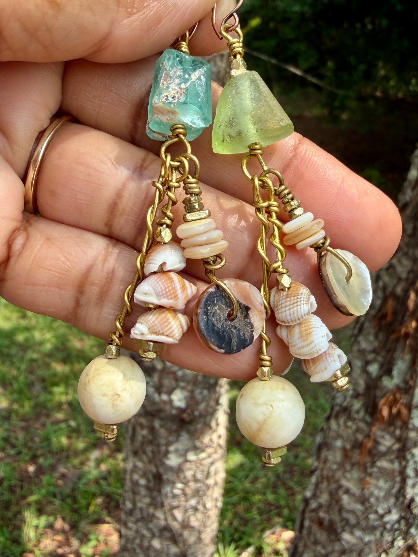 Coastal Earrings • Beach Vibes • Ocean Hues Jewelry