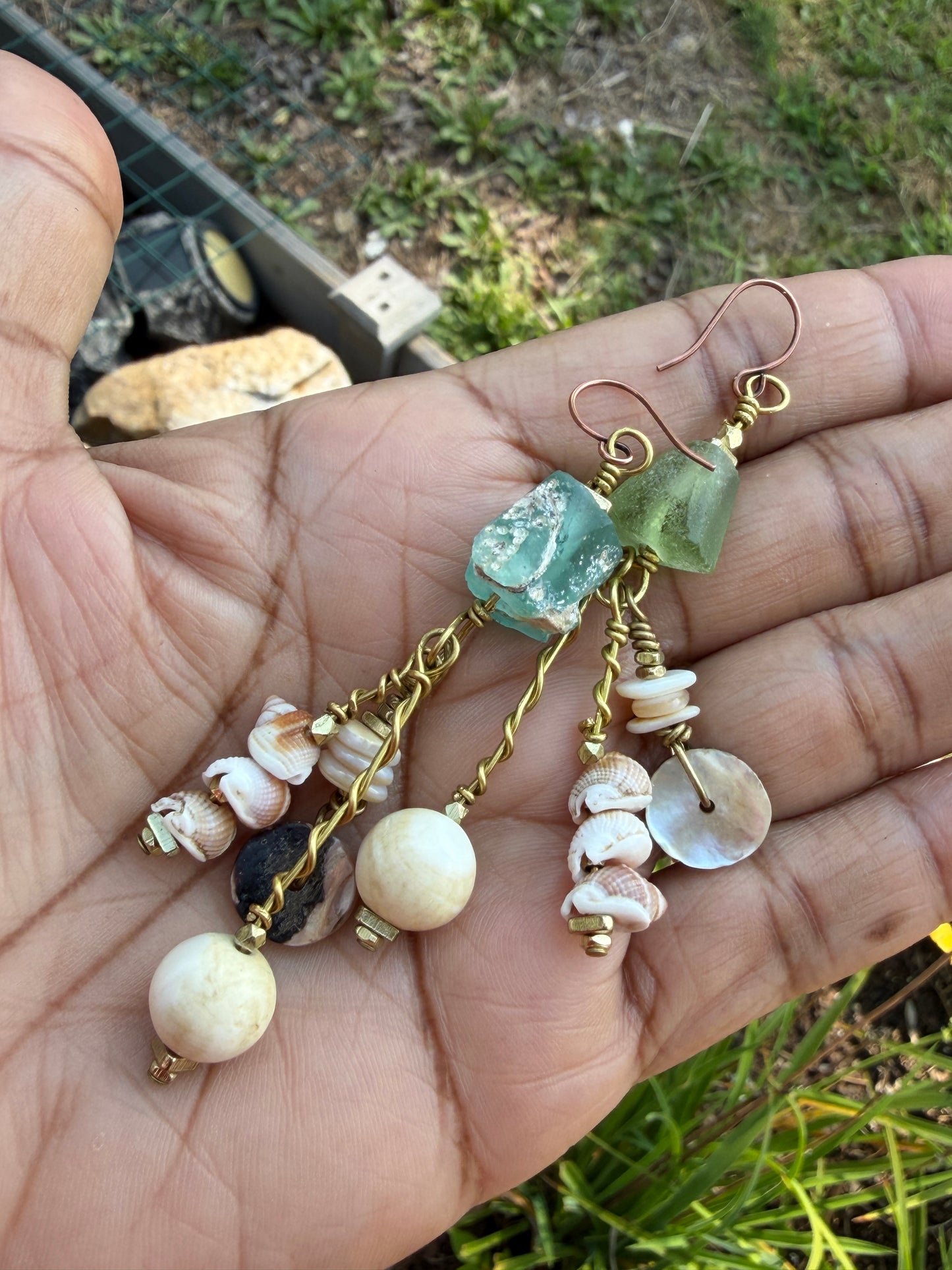 Coastal Earrings • Beach Vibes • Ocean Hues Jewelry