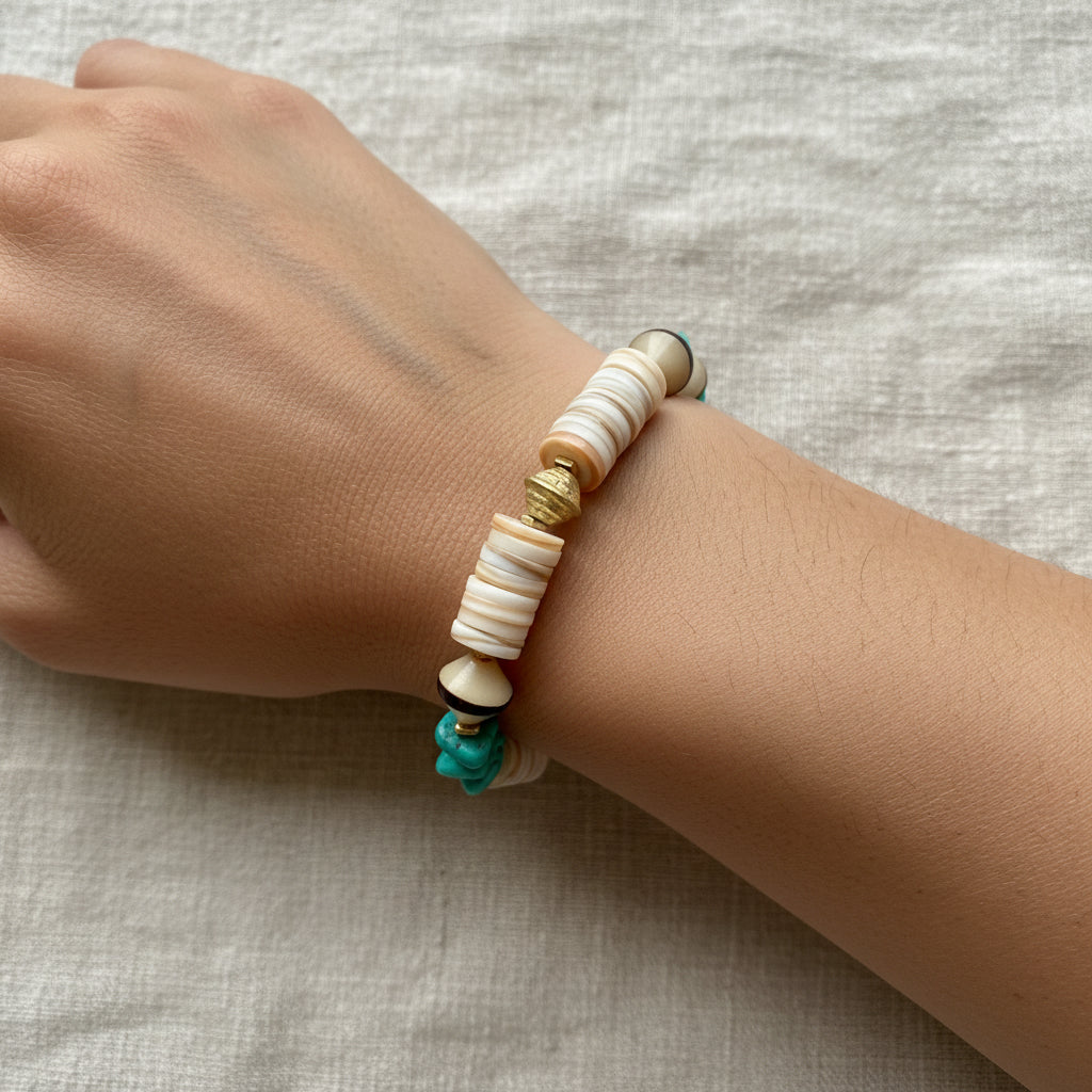 May Collab: Costal Boho Beauties Shells and Pearls