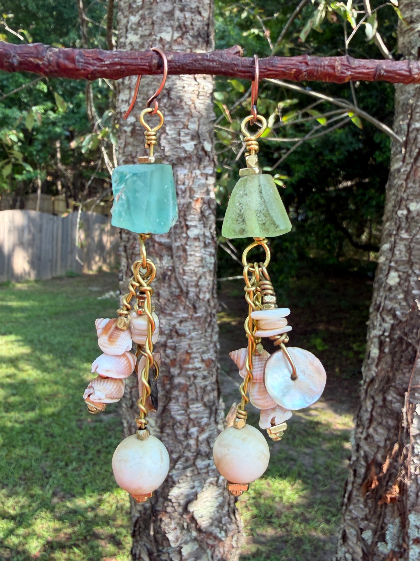 Coastal Earrings • Beach Vibes • Ocean Hues Jewelry
