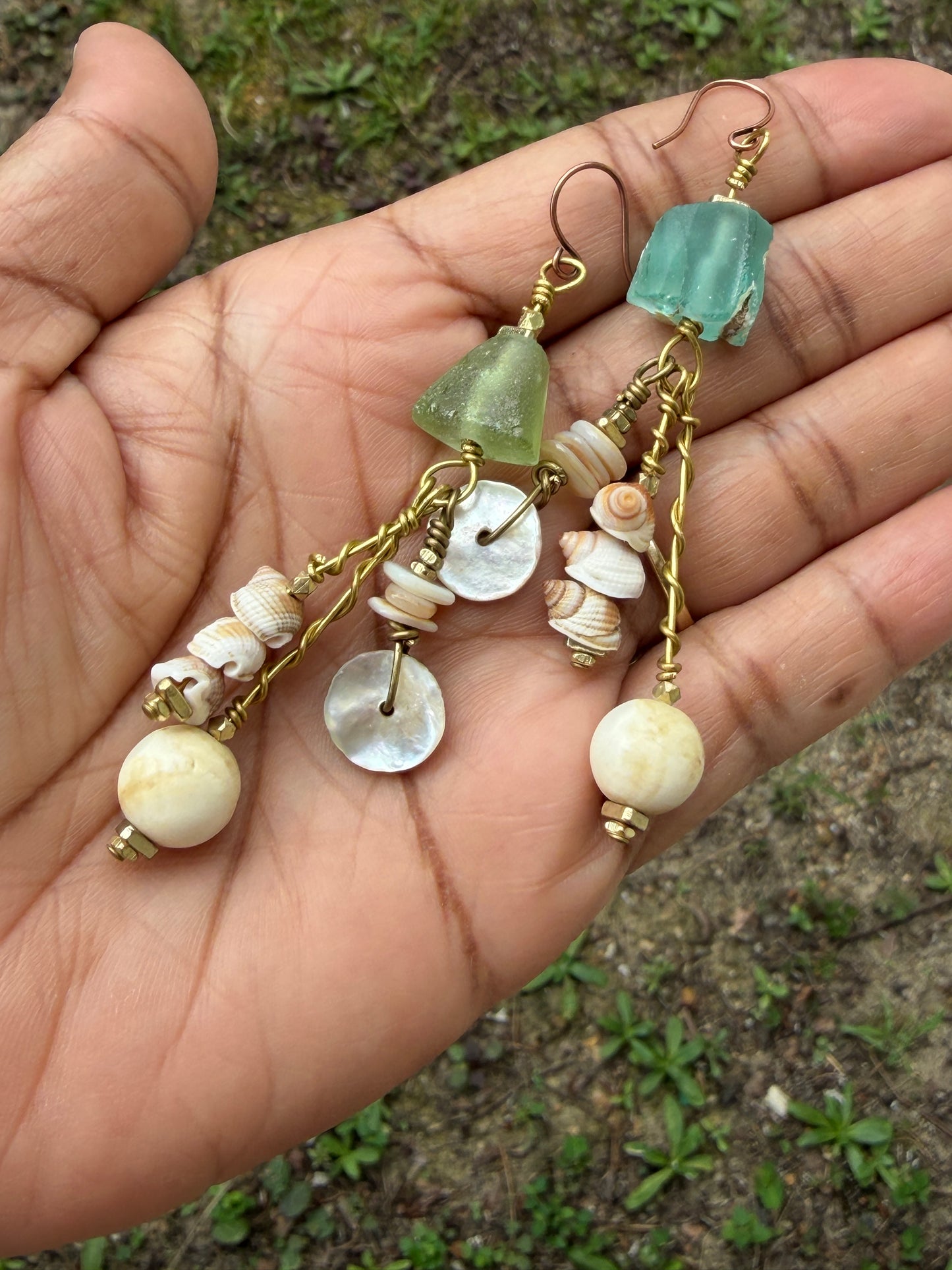Coastal Earrings • Beach Vibes • Ocean Hues Jewelry