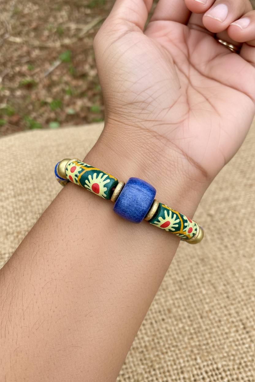 Global Festive Collab• Krobo Beads • Agate Gemstone • Karaga Beads • Horn Beads