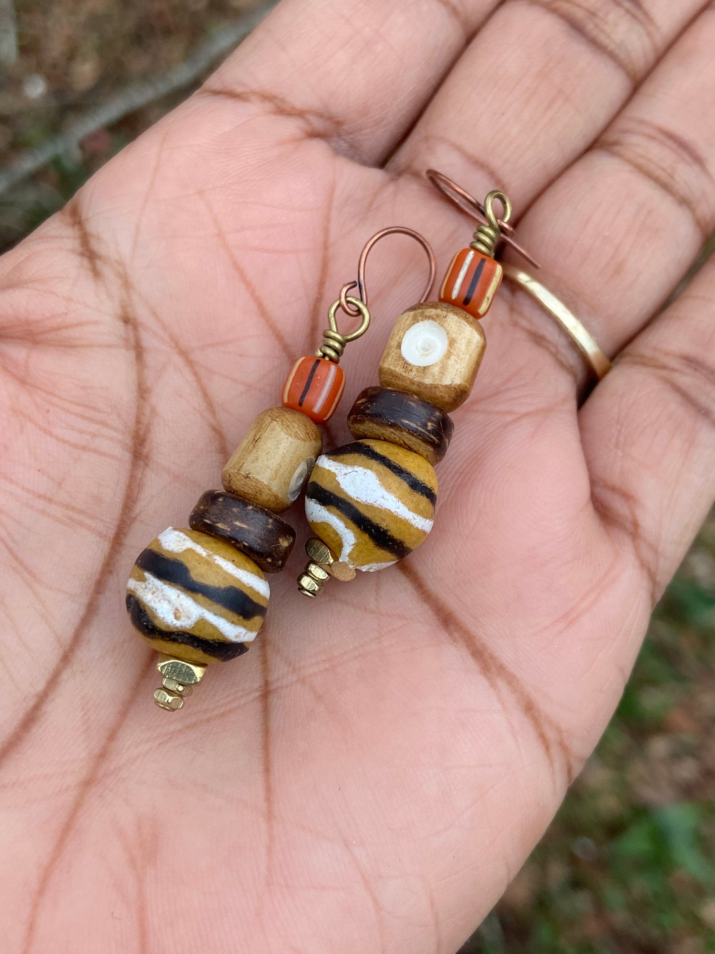 Global Festive Collab• Krobo Beads • Agate Gemstone • Karaga Beads • Horn Beads
