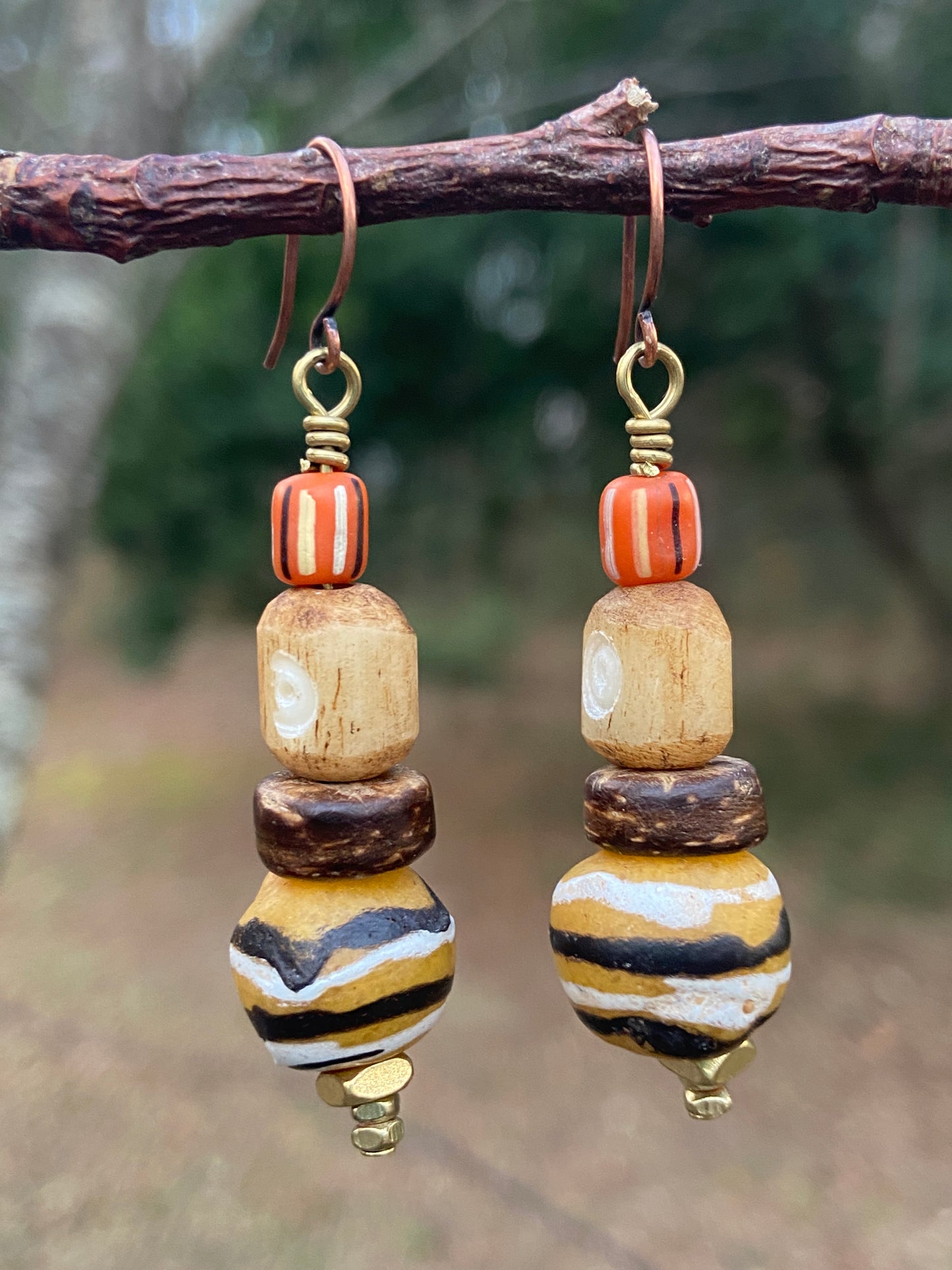 Global Festive Collab• Krobo Beads • Agate Gemstone • Karaga Beads • Horn Beads