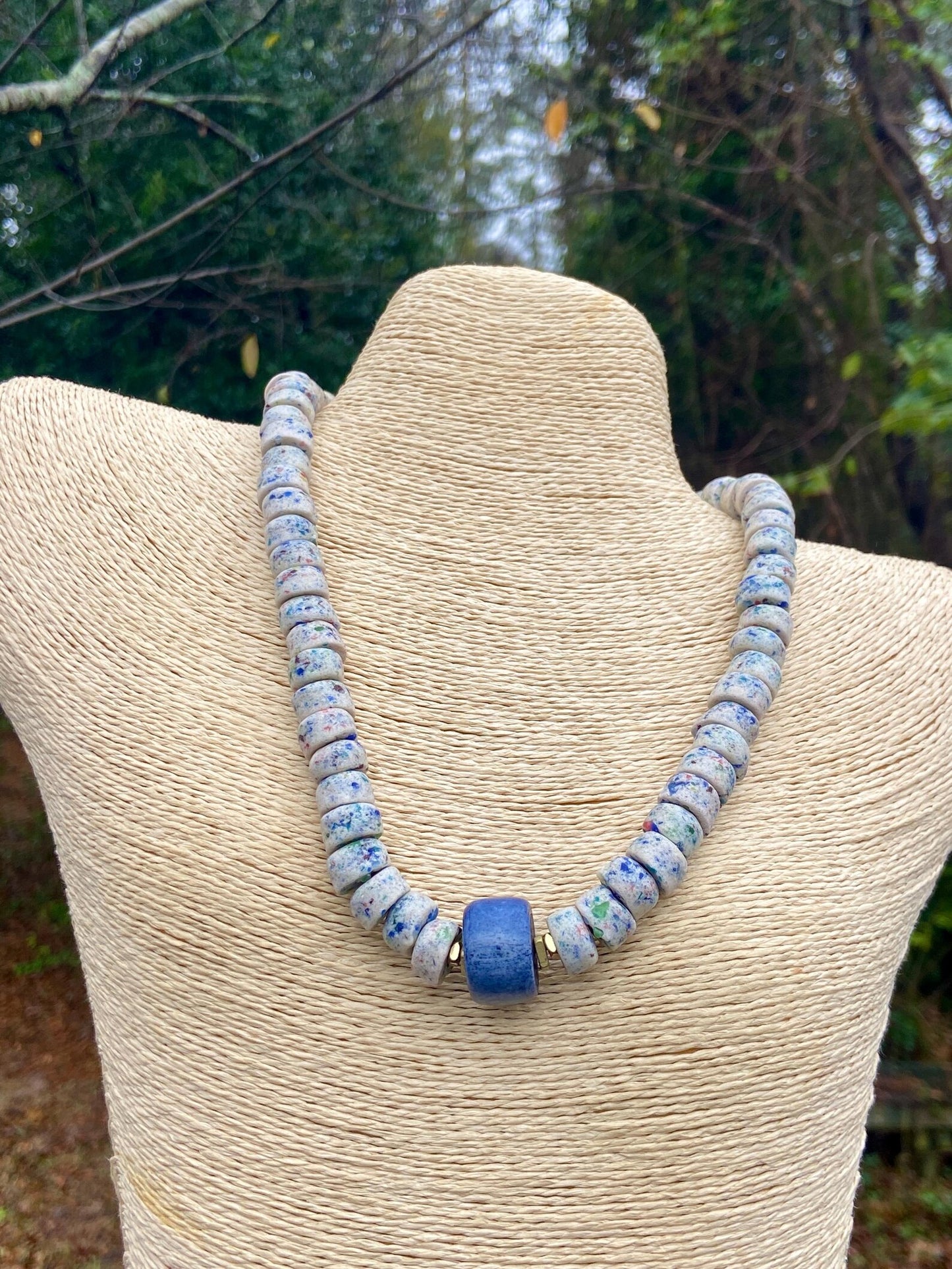 Global Festive Collab• Krobo Beads • Agate Gemstone • Karaga Beads • Horn Beads