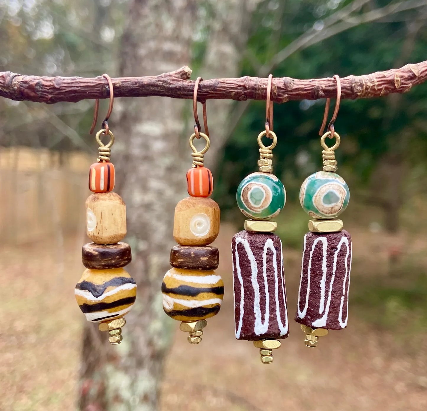 Global Festive Collab• Krobo Beads • Agate Gemstone • Karaga Beads • Horn Beads