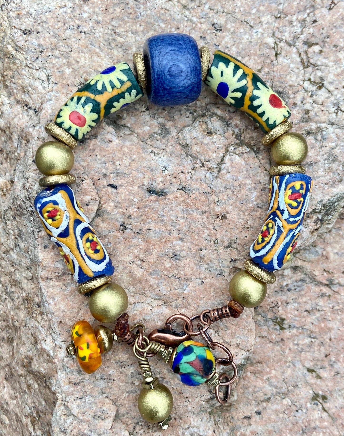 Global Festive Collab• Krobo Beads • Agate Gemstone • Karaga Beads • Horn Beads