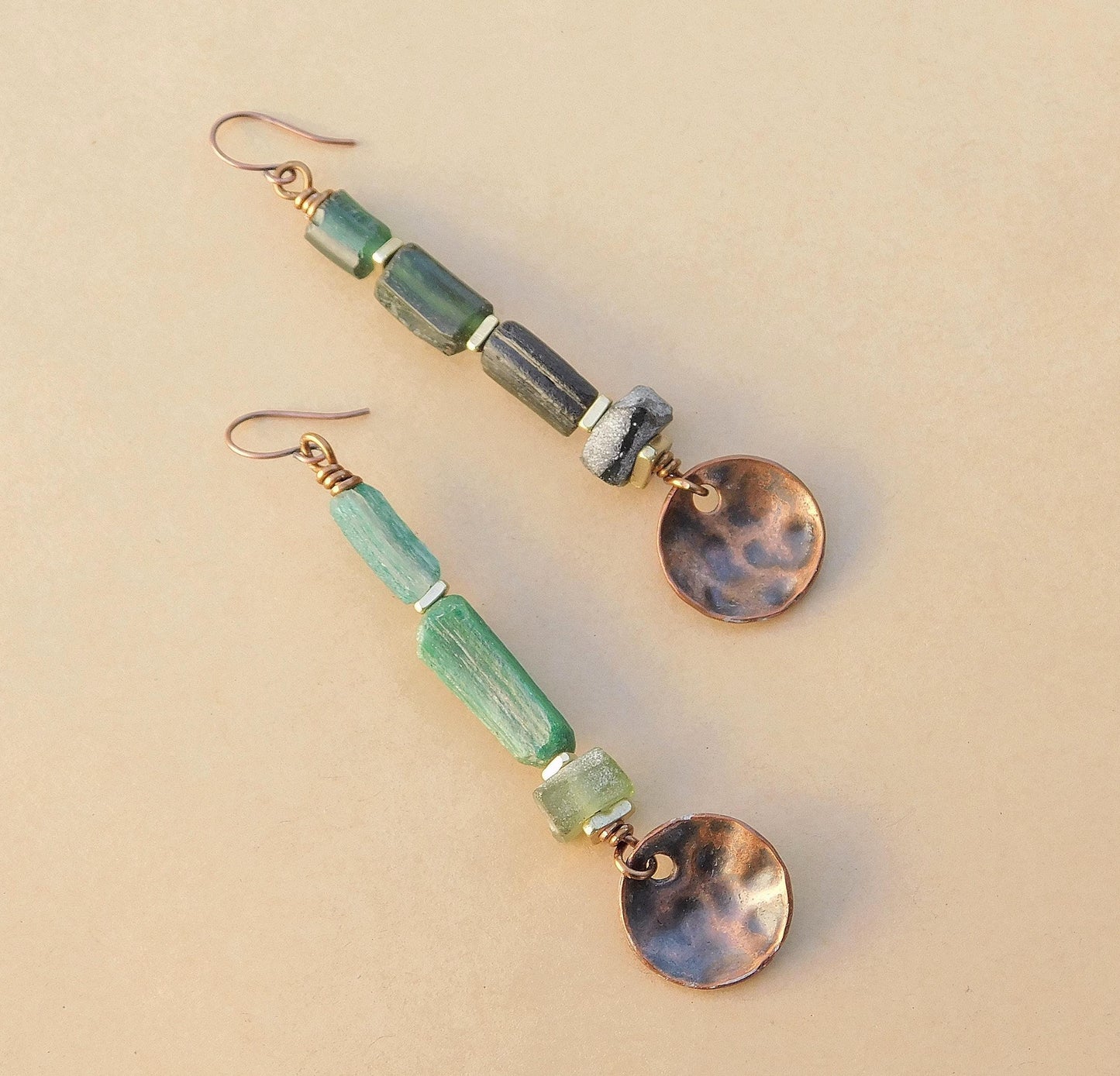 Roman Glass Earrings
