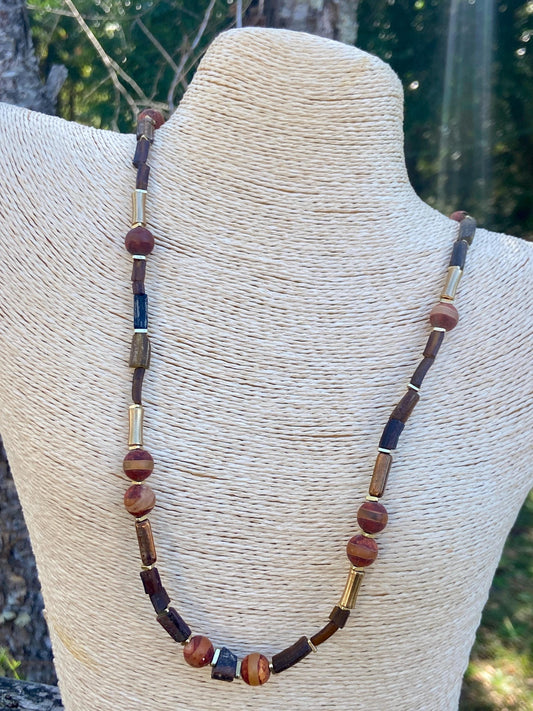 Pantone Color of the Year Mocha Mousse Necklace