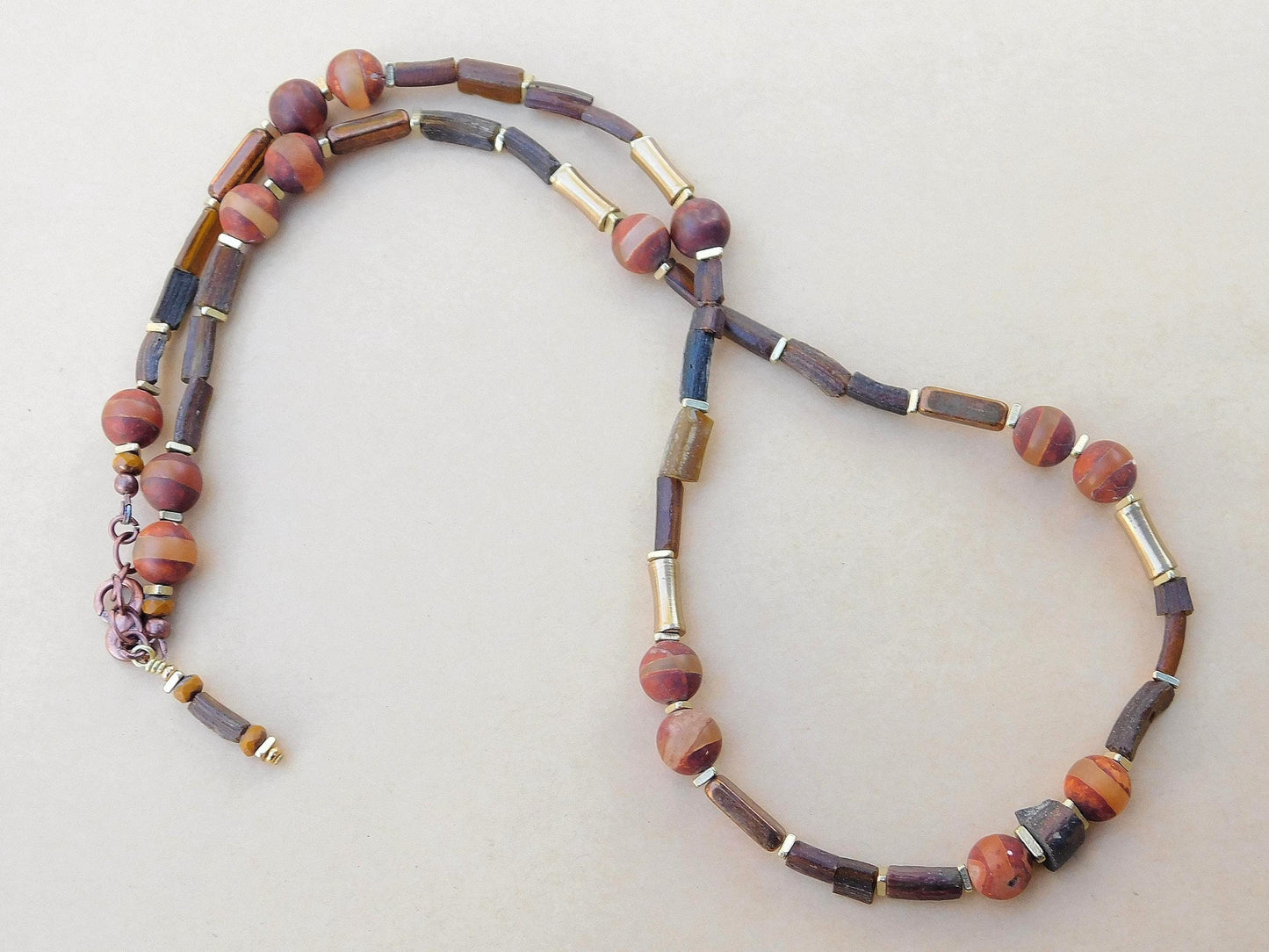 Pantone Color of the Year Mocha Mousse Necklace