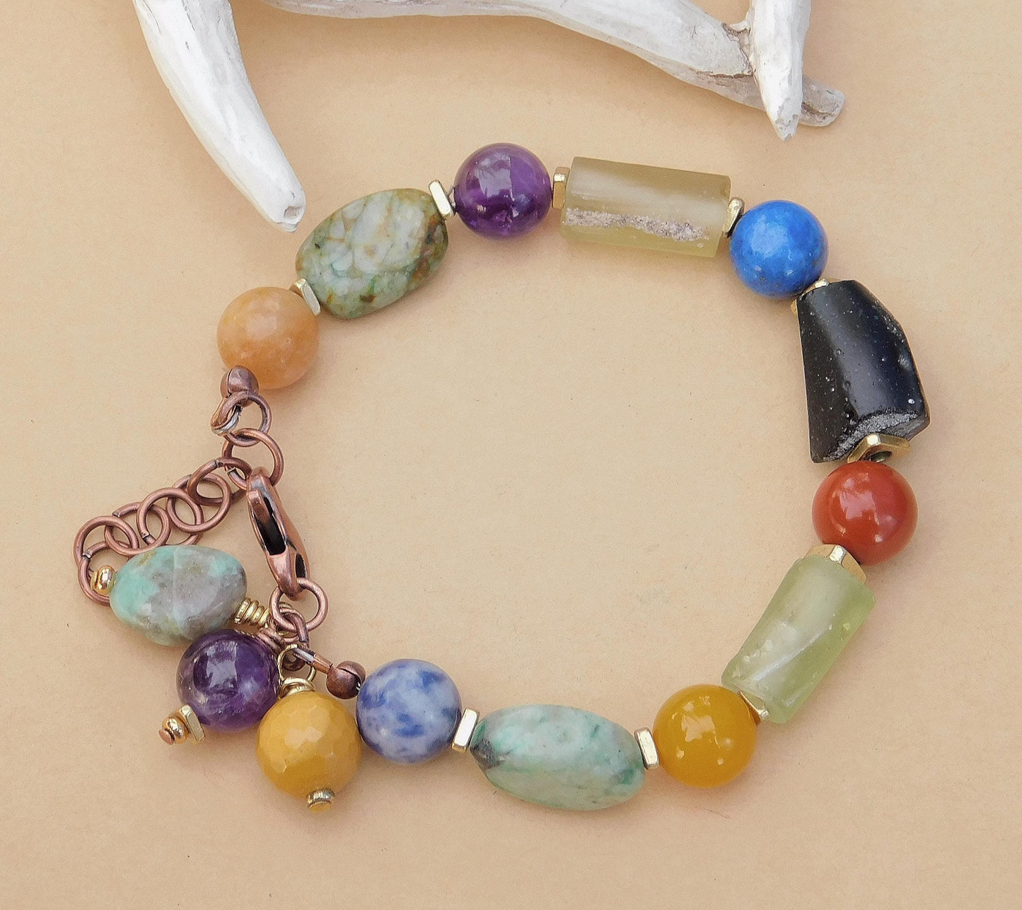 Chakra Gemstone Bracelet