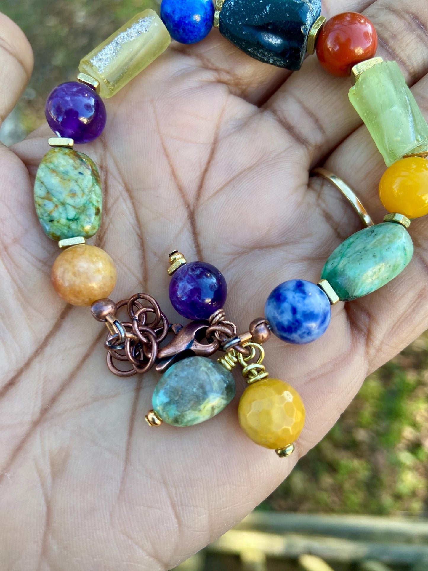 Chakra Gemstone Bracelet