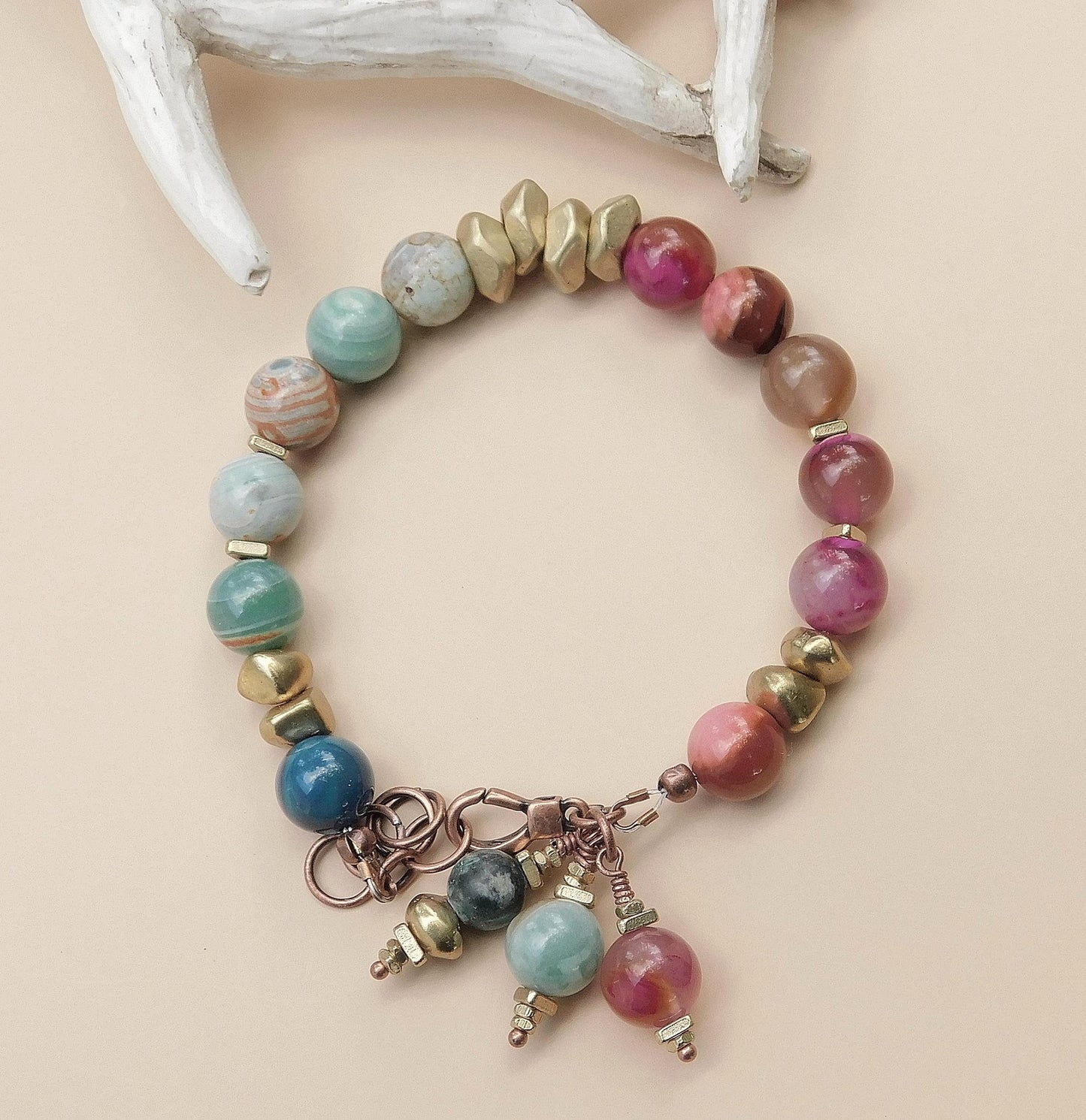 Agate Gemstone Bracelets