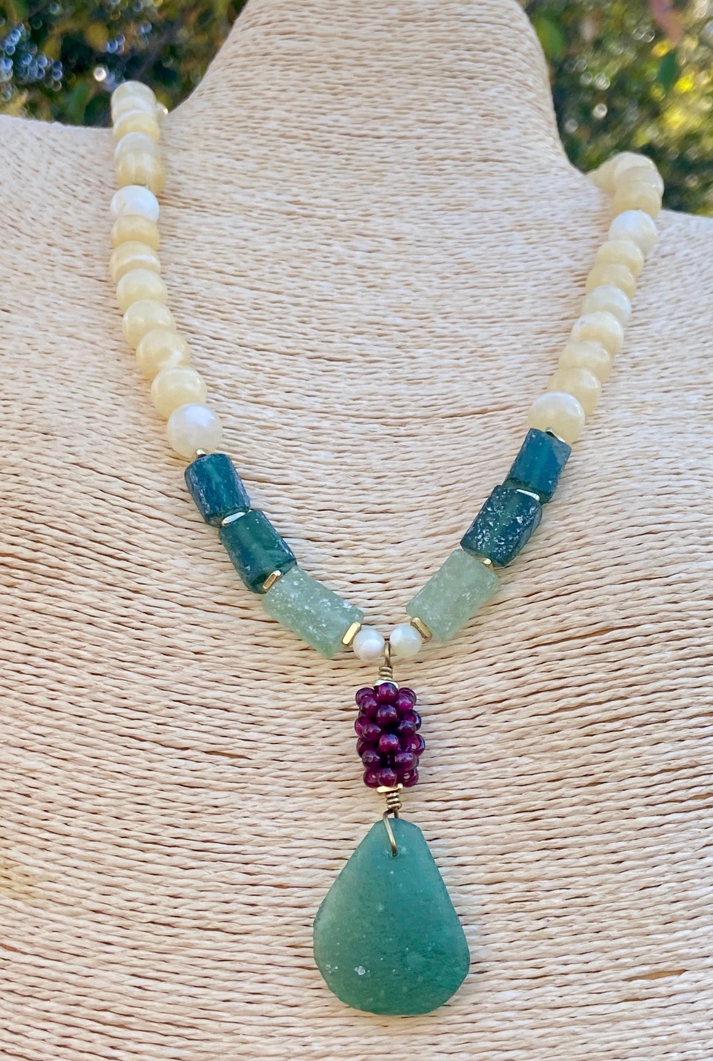 One-of-a-Kind Roman Glass & Gemstone Jewelry
