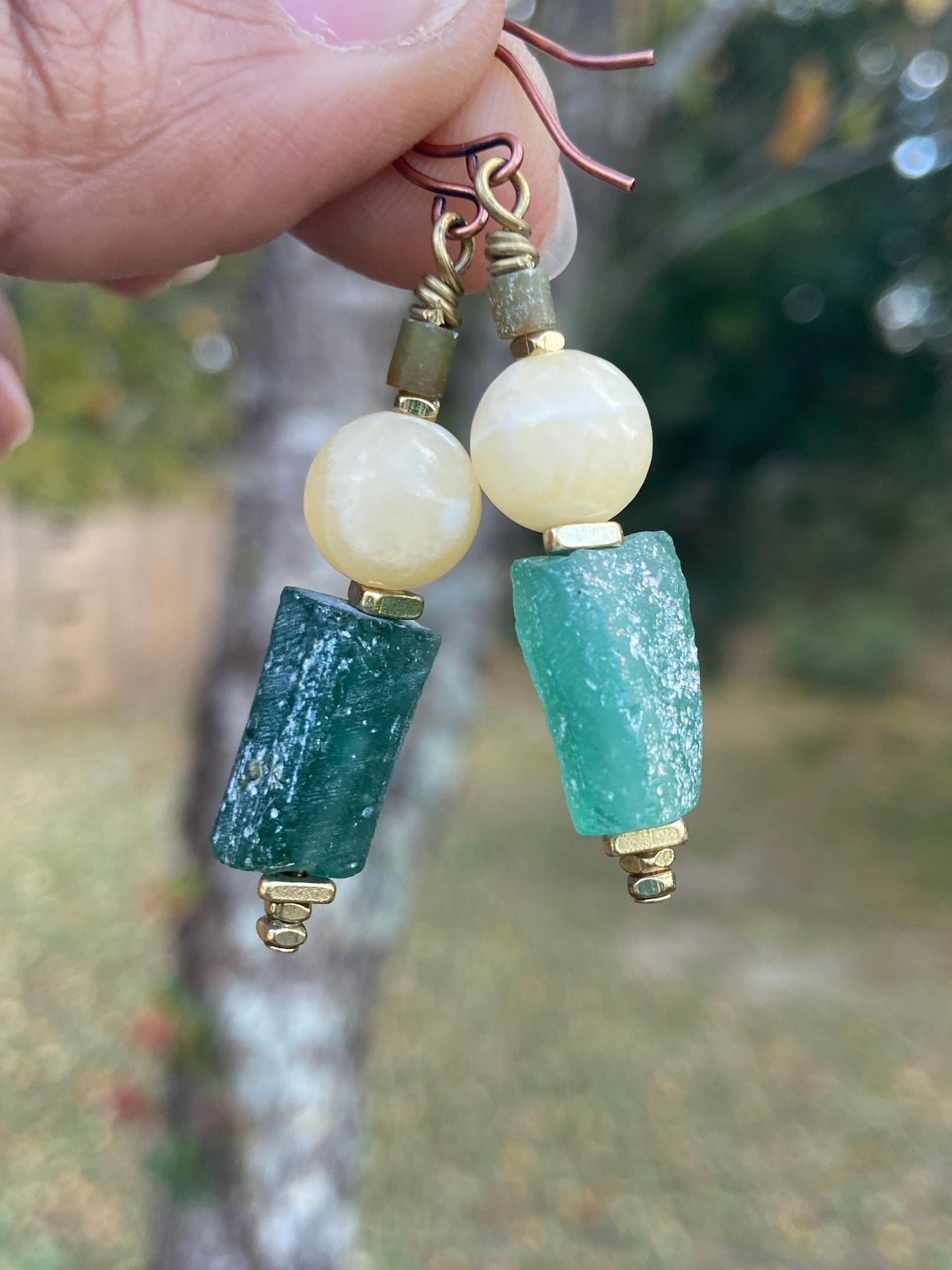 One-of-a-Kind Roman Glass & Gemstone Jewelry