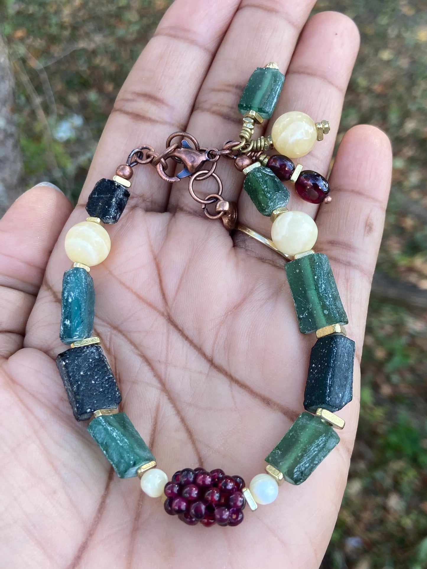 One-of-a-Kind Roman Glass & Gemstone Jewelry