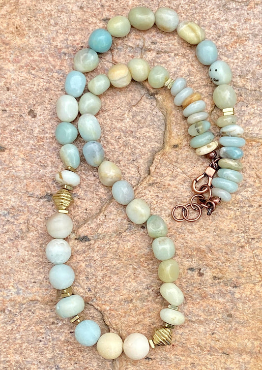 Matte Amazonite Necklace