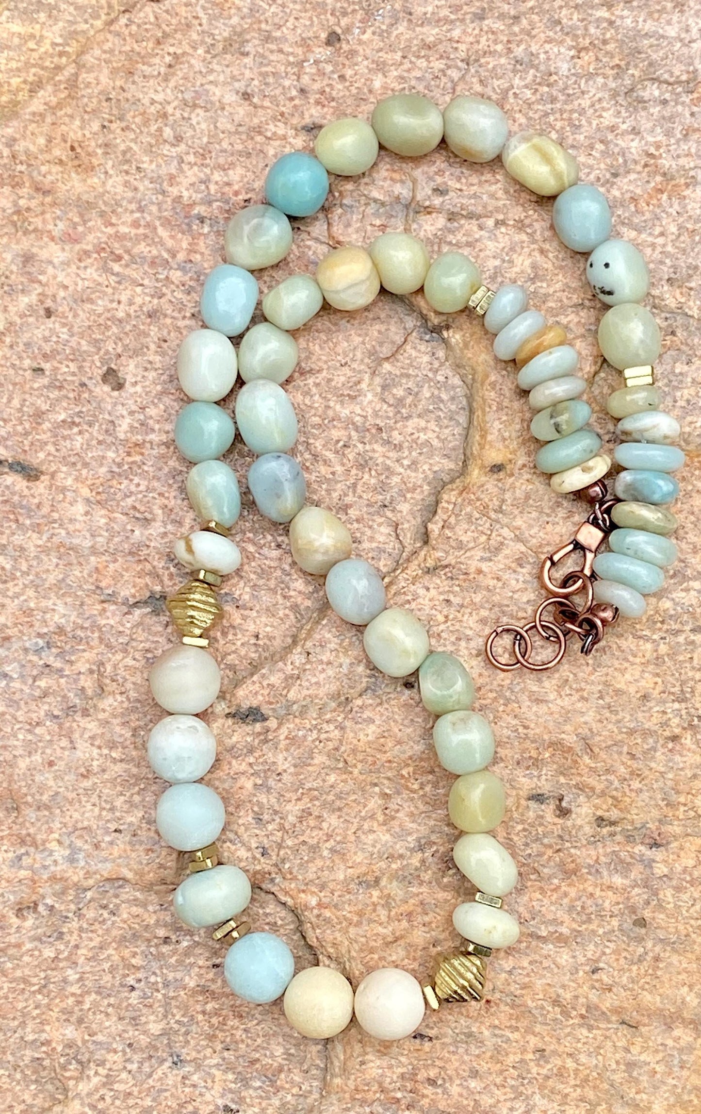 Matte Amazonite Necklace
