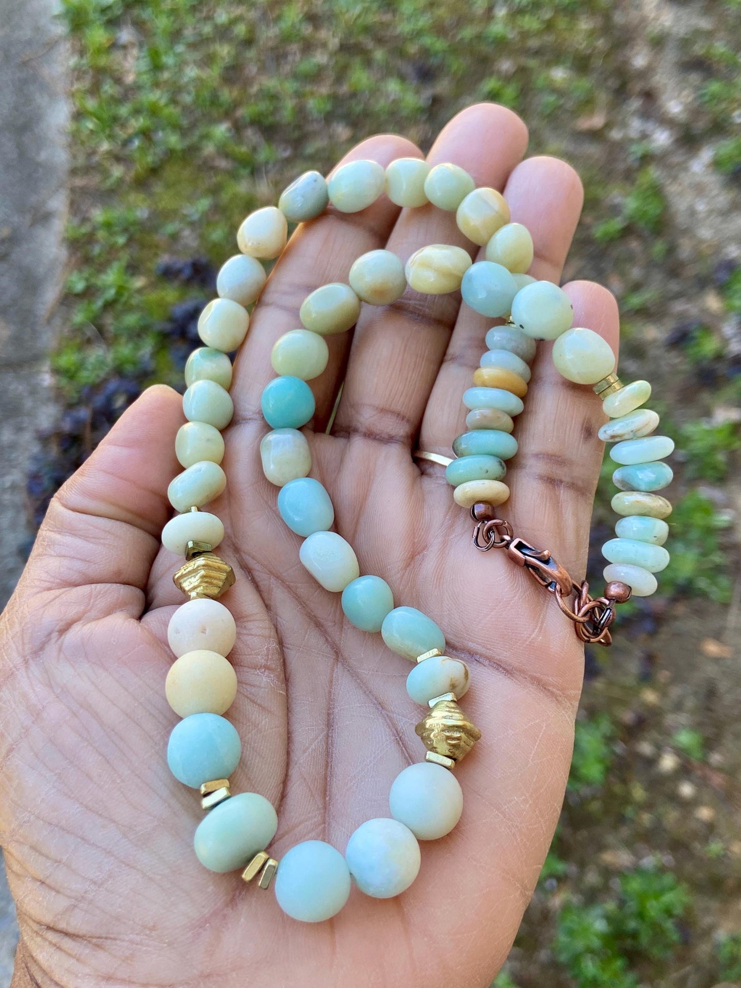 Matte Amazonite Necklace